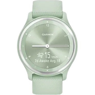 Garmin 010-02566-03 - 가민 010-02566-03 v&iacute;vomove Sport Smart Watch - 비보무브 스포츠 스마트워치 Water Resistant - 방수 OLED Display - OLED 디스플레이 120 Hour Battery - 120 시간 배터리 Cool Mint - 쿨 민트