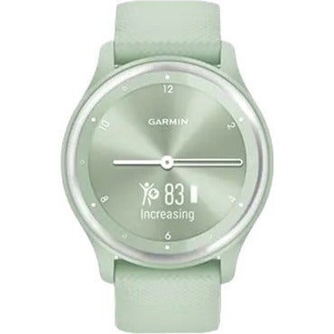 Garmin 010-02566-03 v&iacute;vomove Sport Smart Watch, Water Resistant, OLED Display, 120 Hour Battery, Cool Mint