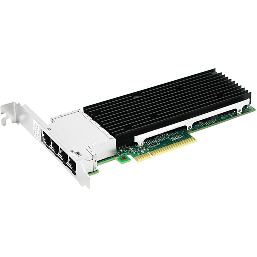AXIOM 540-BBVP-AX 10Gbs Quad Port RJ45 PCIe 3.0 x8 NIC Card for DELL 4 Ports 10GBase-T  アクシオム 540-BBVP-AX 10Gbps クワッド ポート RJ45 PCIe 3.0 x8 NIC カード フォー デル、4 ポート、10GBase-T