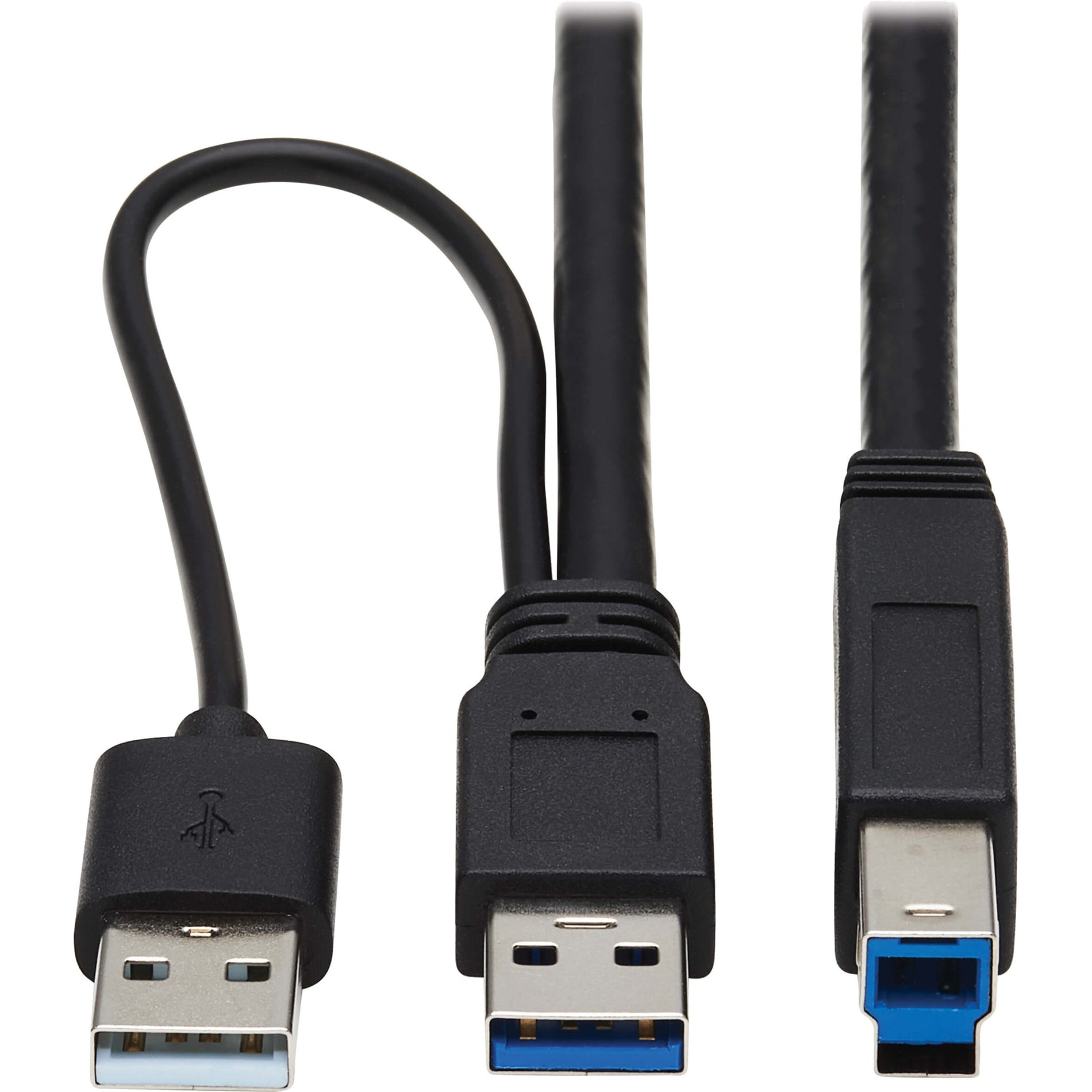 Tripp Lite U328-025-1 USB Active Repeater Cable - USB-A to USB-B (M/M), 25 ft. (7.6 m), Signal Booster, Plug & Play