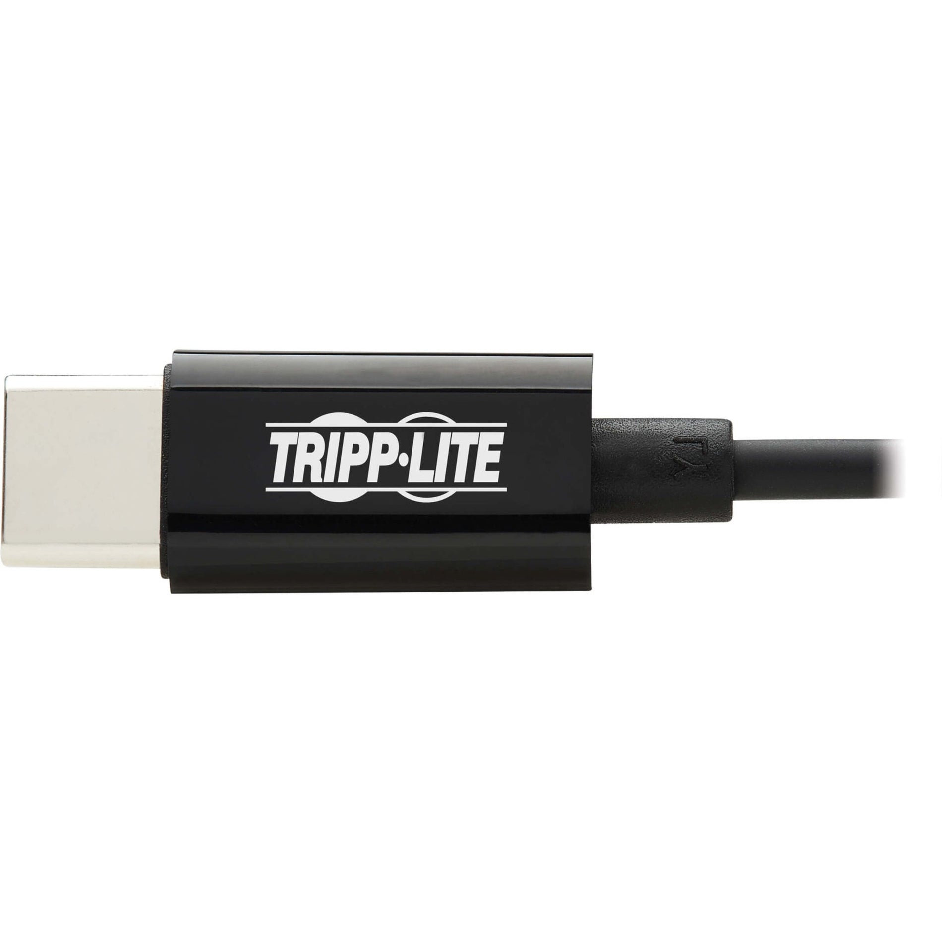 Tripp Lite U437-001 USB-C to 3.5 mm Headphone Jack Adapter プラグ&プレイ、7.92" ケーブル ブラック  ブランド名: トリップライト を翻訳: Tripp Lite