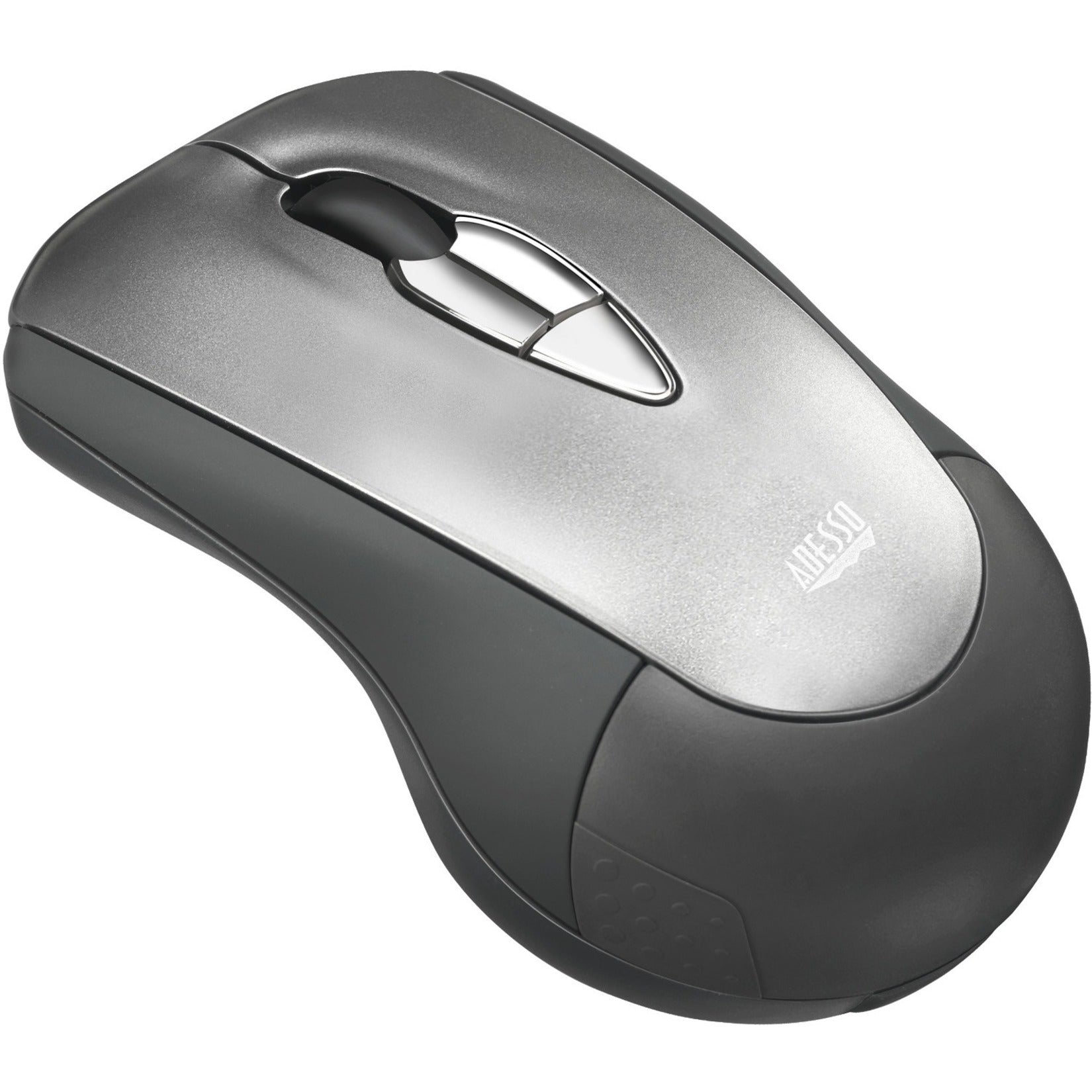 Adesso WKB-5100CB Air Mouse Mobile Avec Clavier Compact Sans Fil 24 GHz Batterie Rechargeable Touches Silencieuses Mince