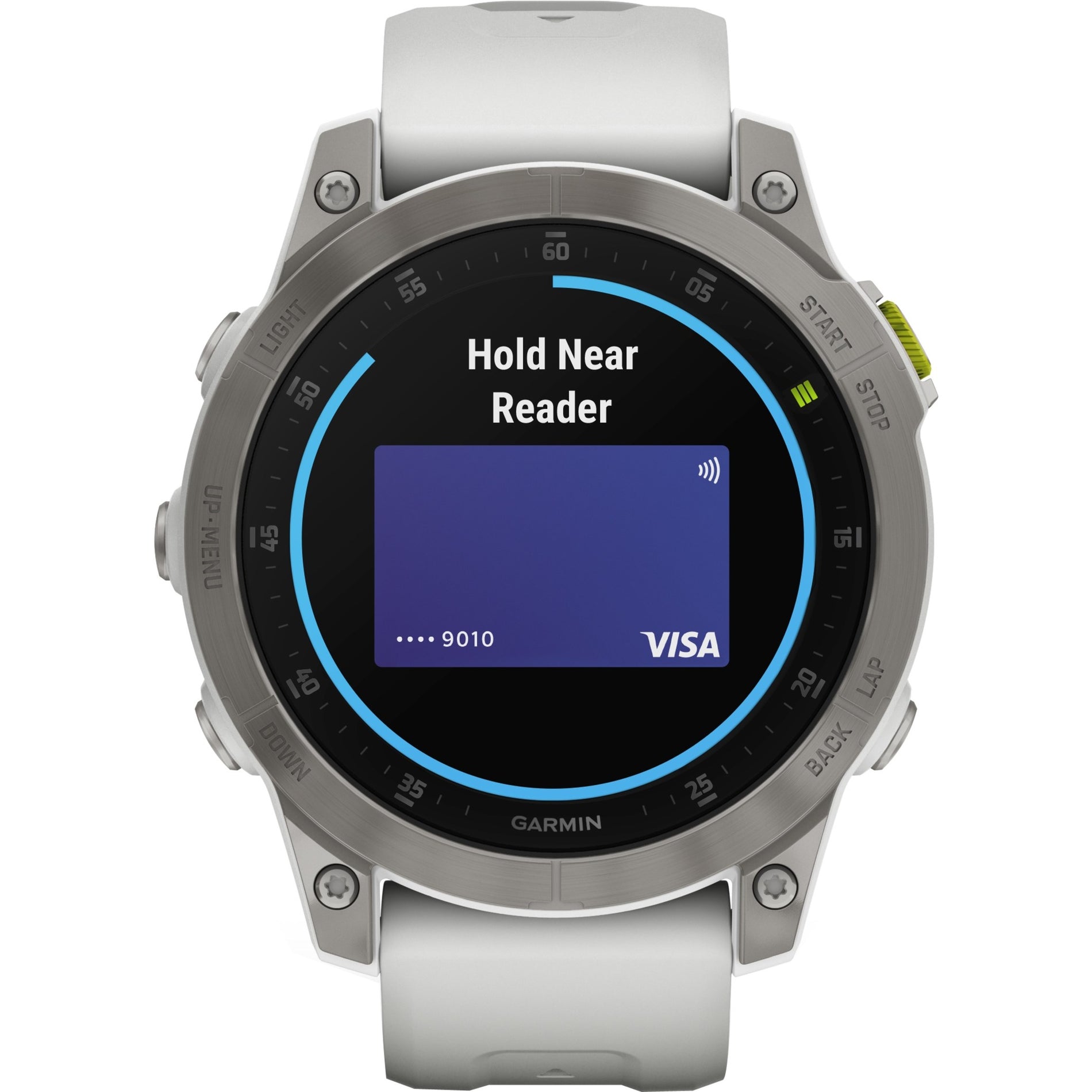 Garmin epix Gen 2 displaying Garmin Pay contactless payment screen-alternate-image8