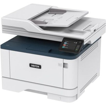 Side angle view of Xerox B315/DNI printer showing compact design and paper handling system-alternate-image2