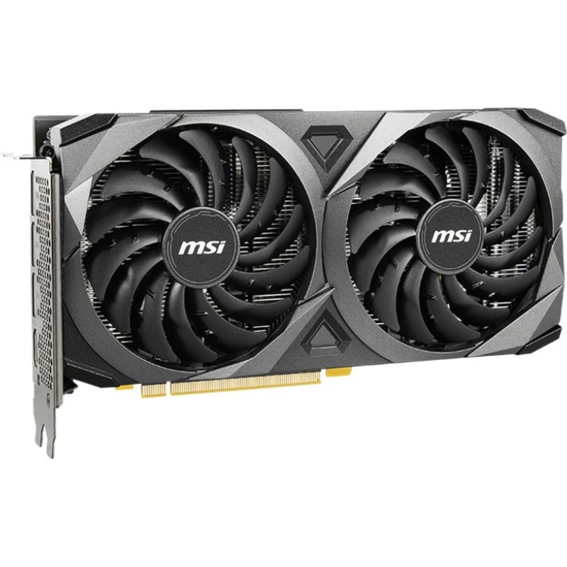 MSI G3050V2X8C GeForce RTX 3050 VENTUS 2X 8G OC Graphic Card, 8GB GDDR6, HDMI, DisplayPort, PCI Express 4.0 x8