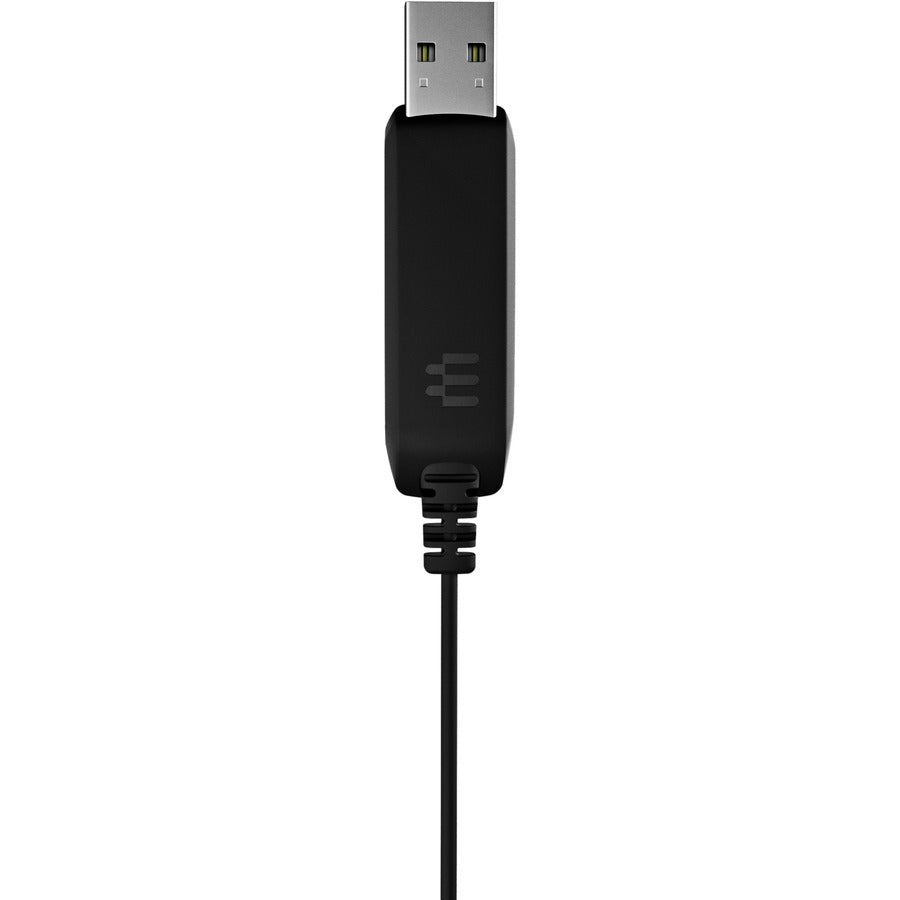 EPOS 1000431 سماعة رأس USB 7 للكمبيوتر الشخصي ، صوت مونو ، ميكروفون للتخفيف من الضجيج ، قابس وتشغيل.