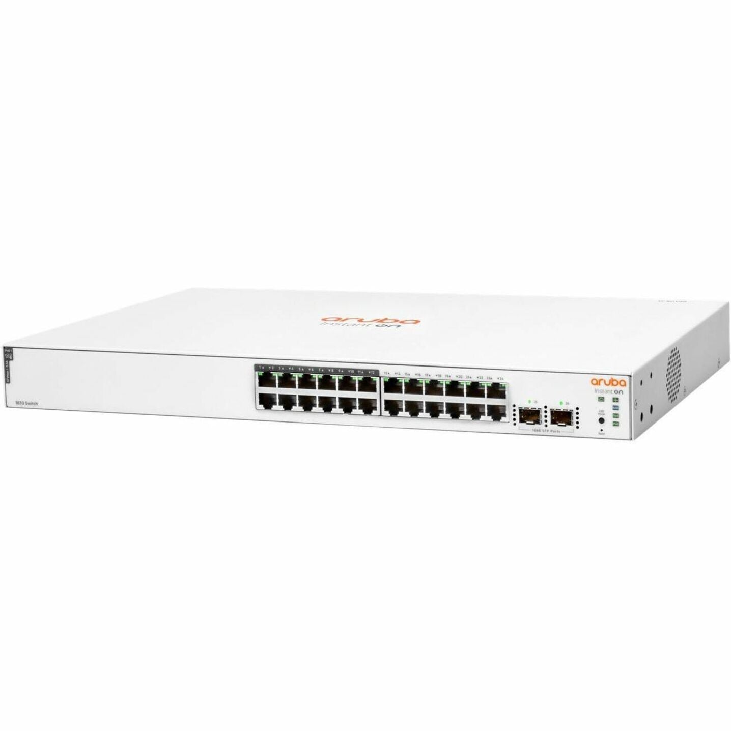 Aruba Instant On 1830 24G 12p Class4 PoE 2SFP 195W Switch [Discontinued]