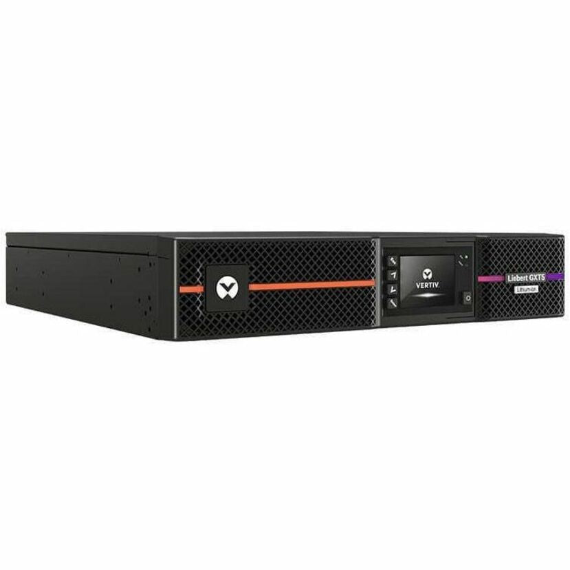 Liebert GXT5 GXT5LI-3000LVRT2UXL 3000VA Rack/Tower UPS 120VAC 2U - Pure Sine Wave Hot Swappable Lithium-Ion Battery リーバート GXT5 GXT5LI-3000LVRT2UXL 3000VA ラック/タワー UPS 120VAC 2U - 純粋な正弦波 ホットスワップ可能 リチウムイオン電池