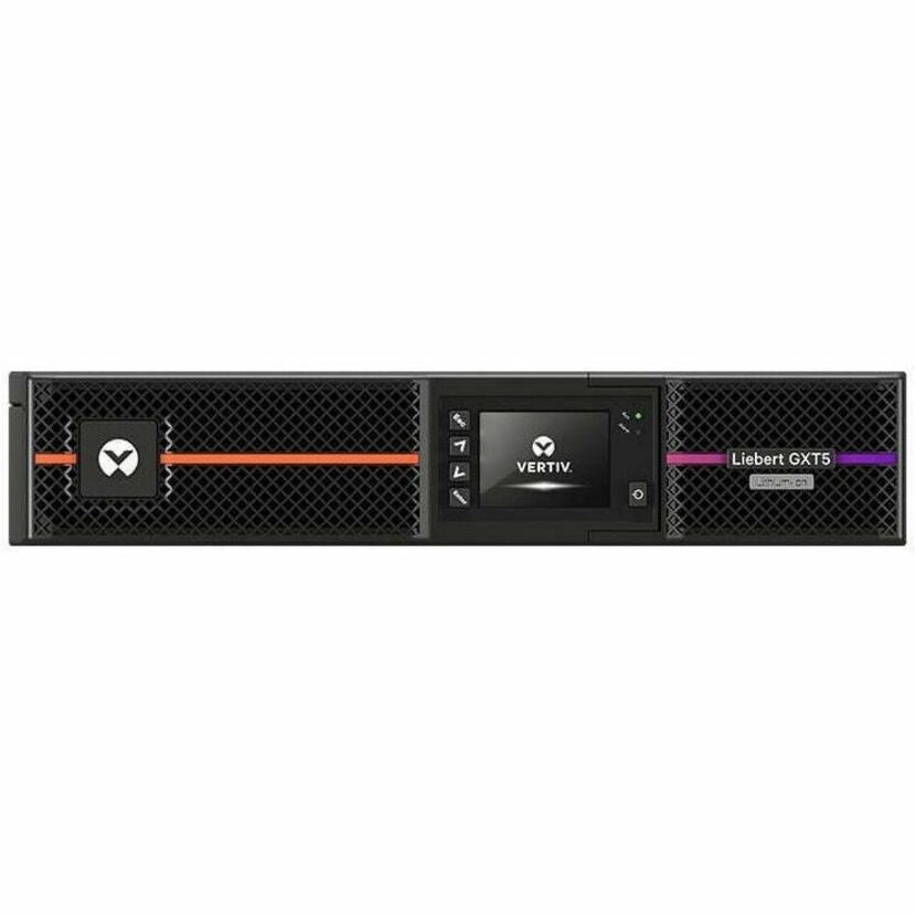 Liebert GXT5 GXT5LI-3000LVRT2UXL 3000VA Rack/Tower UPS, 120VAC, 2U - Pure Sine Wave, Hot Swappable, Lithium-Ion Battery