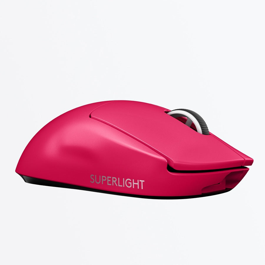 Logitech G 910-005954 Pro X Superlight Kabellose Gaming-Maus Wiederaufladbar 25600 dpi Pink