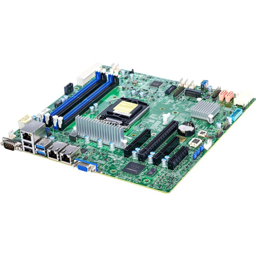 Placa base de estación de trabajo Supermicro MBD-X12STL-F-O X12STL-F LGA 1200 DDR4 PCI-E M.2 Quad LAN