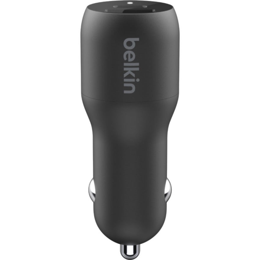 Belkin CCB004BT1MBK-B5 BOOST&uarr;CHARGE Auto Adapter, 37W USB PD CAR CHARGER W PPS