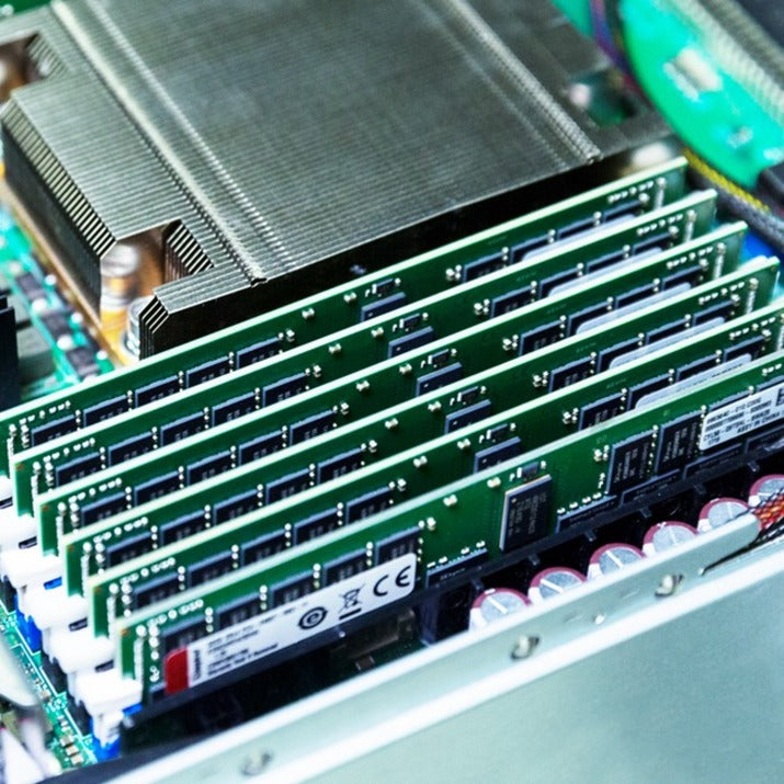 Multiple Kingston DDR4 modules installed in server with heatsink visible-alternate-image3