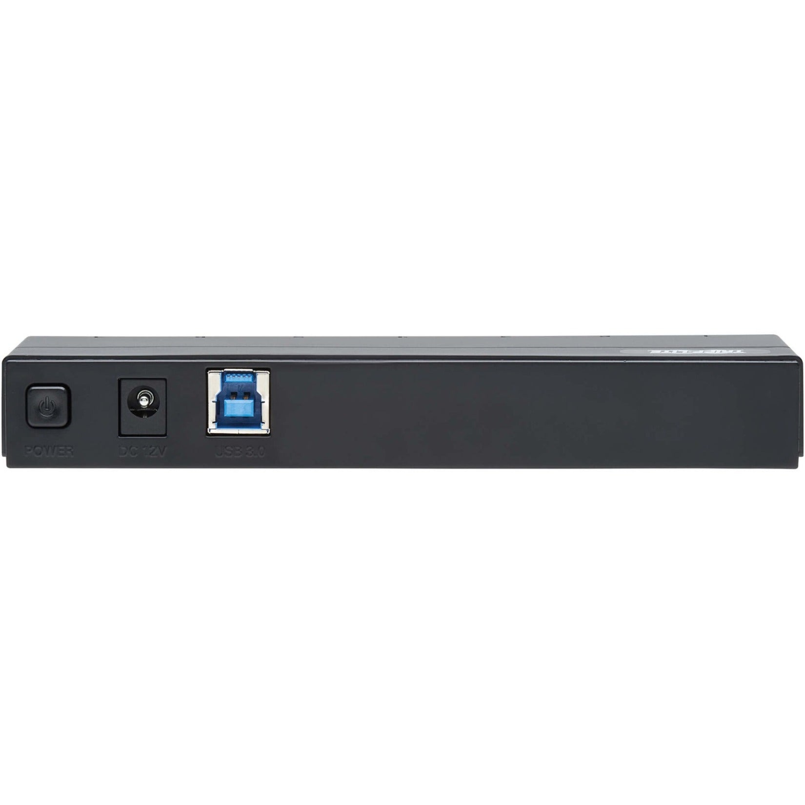 Tripp Lite U360-007-INT 7-Port USB-A Mini Hub - USB 3.2 Gen 1 International Plug Adapters Portable Black