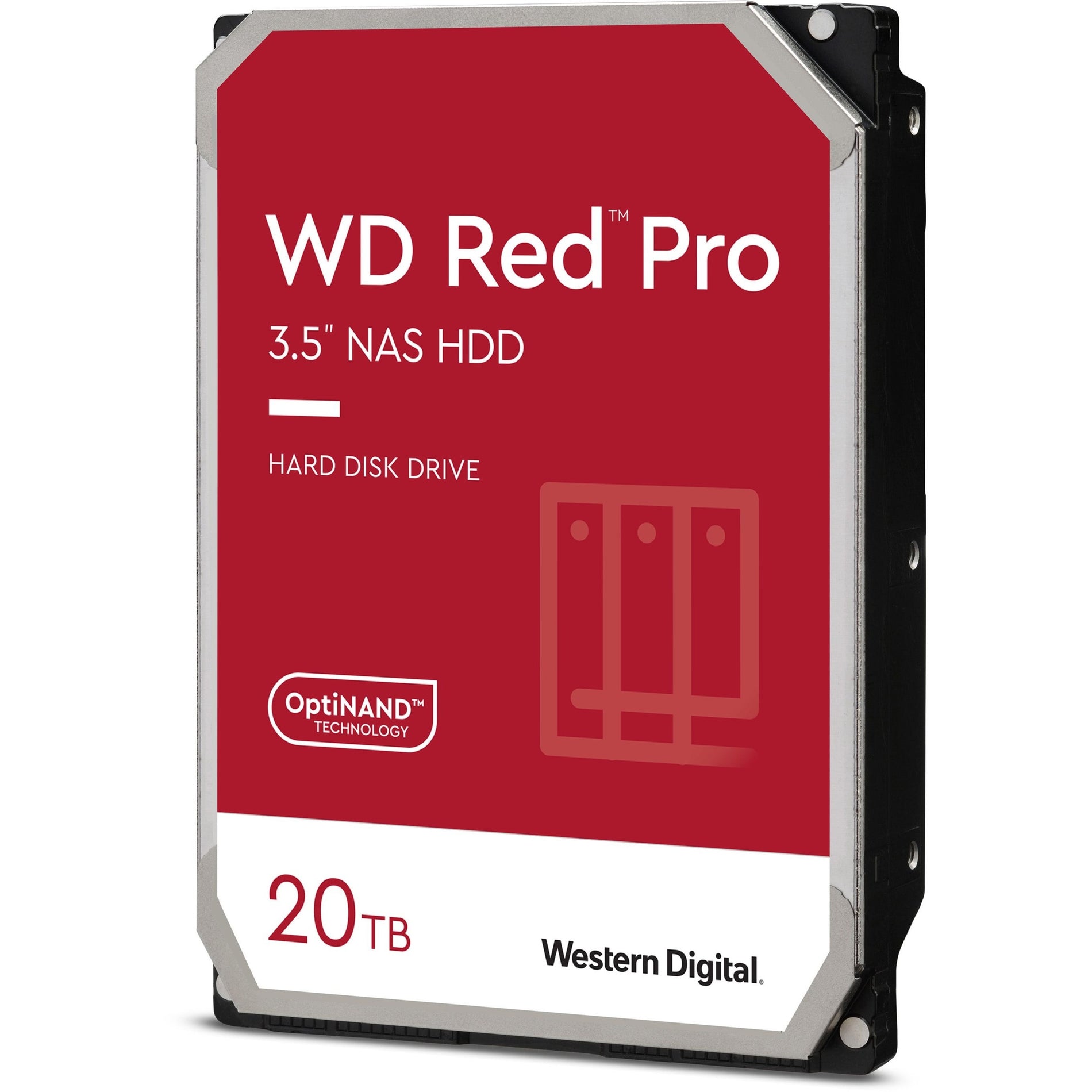 威騰（WD）WD201KFGX 紅條 Pro 20 TB硬盤，3.5英寸內部，SATA/600，CMR