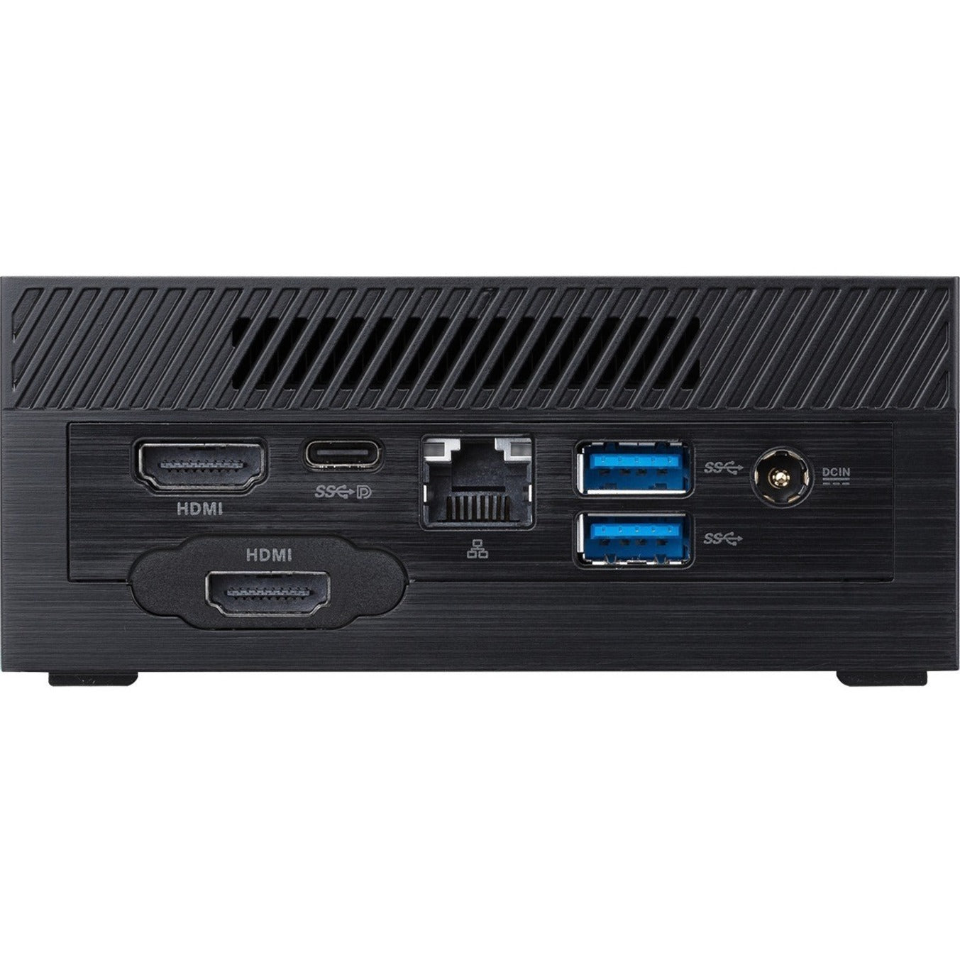 Asus PN62S-SYS582PXFD Desktop Computer - Intel Core i5 10th Gen i5-10210U, 8 GB RAM, 256 GB SSD, Mini PC, Black