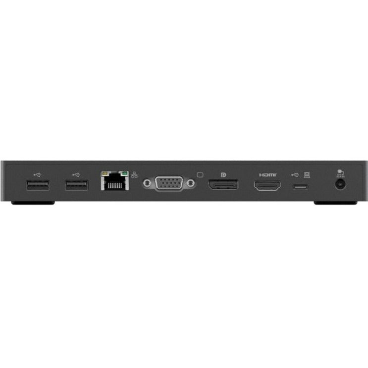 Dynabook PA5356U-1PRP USB-C Dock 3-Display Docking Station HDMI VGA USB Type-C DisplayPort SD Card Reader Schwarz