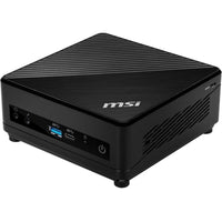 MSI Cubi 5 Cubi 5 10M-647US Desktop Computer - Intel Core i5 10th Gen i5-10210U Quad-core (4 Core) 1.60 GHz - 8 GB RAM DDR4 SDRAM - 256 GB M.2 PCI Express NVMe SSD - Mini PC - Black (CU510M647) Main image