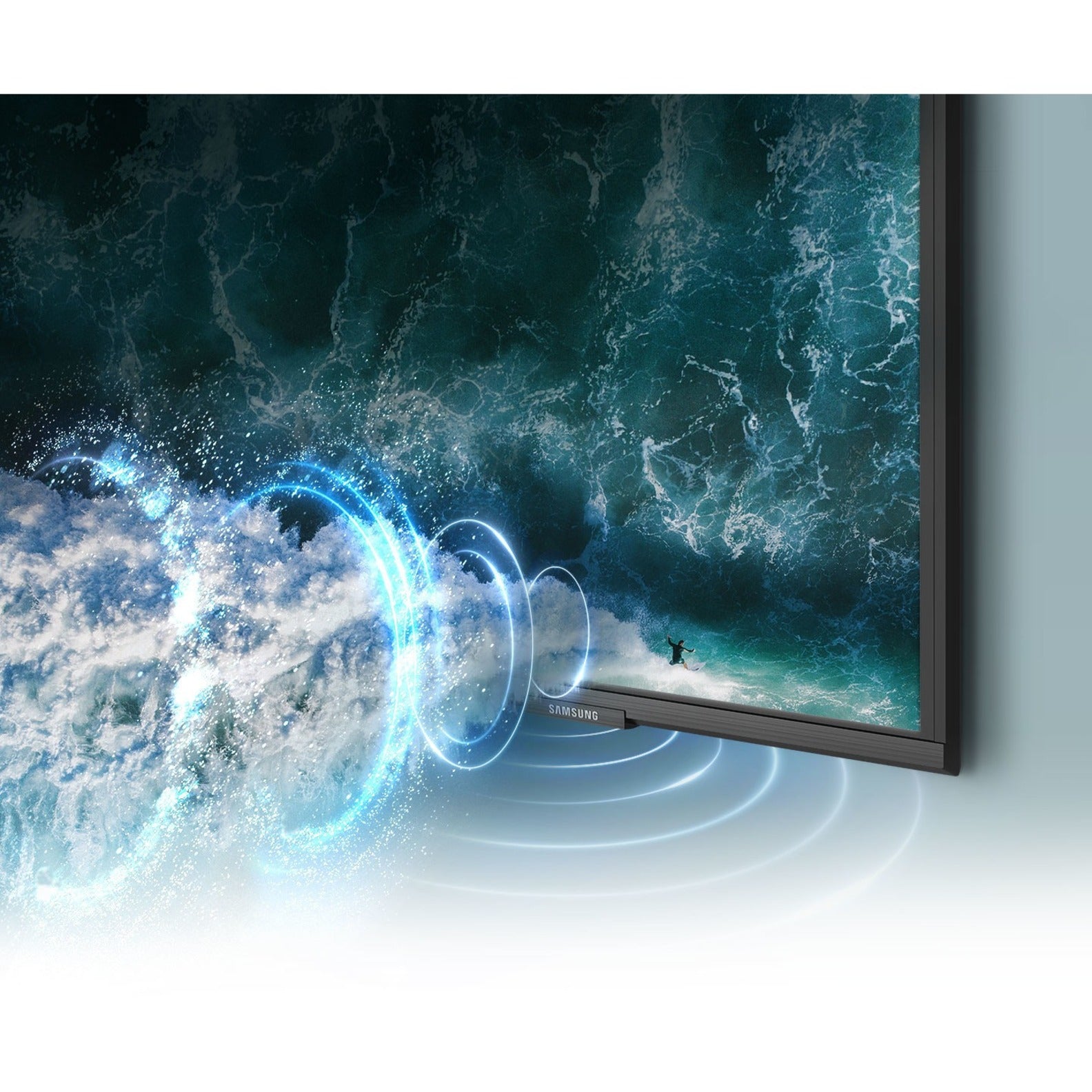 Samsung QN55Q60BAFXZA 55" QLED 4K Smart TV, Dual LED, 120Hz, Color Volume 100%, Quantum Processor Lite 4K with AI Upscaling, Object Tracking Sound, Ambient Mode