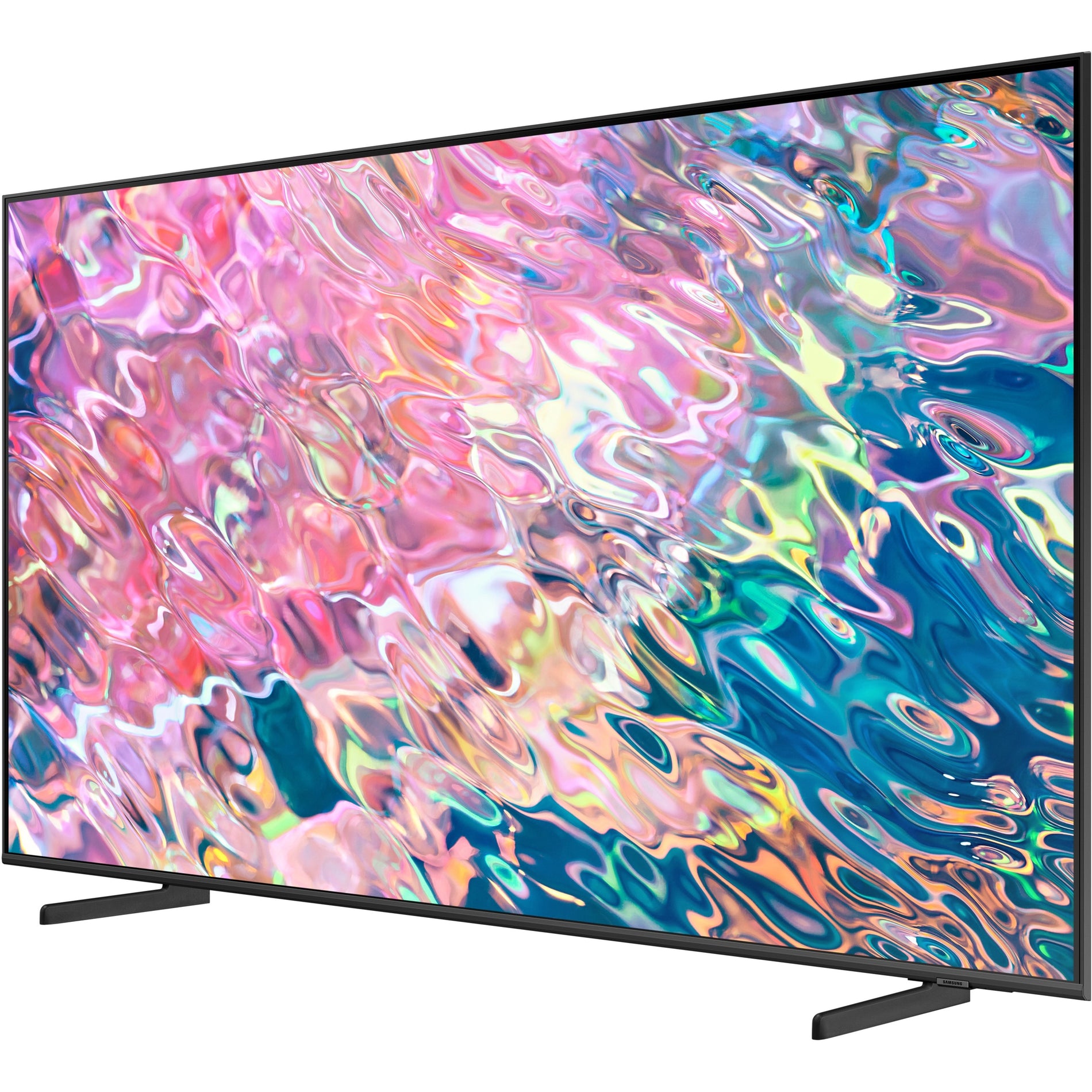Samsung QN55Q60BAFXZA 55" QLED 4K Smart TV, Dual LED, 120Hz, Color Volume 100%, Quantum Processor Lite 4K with AI Upscaling, Object Tracking Sound, Ambient Mode