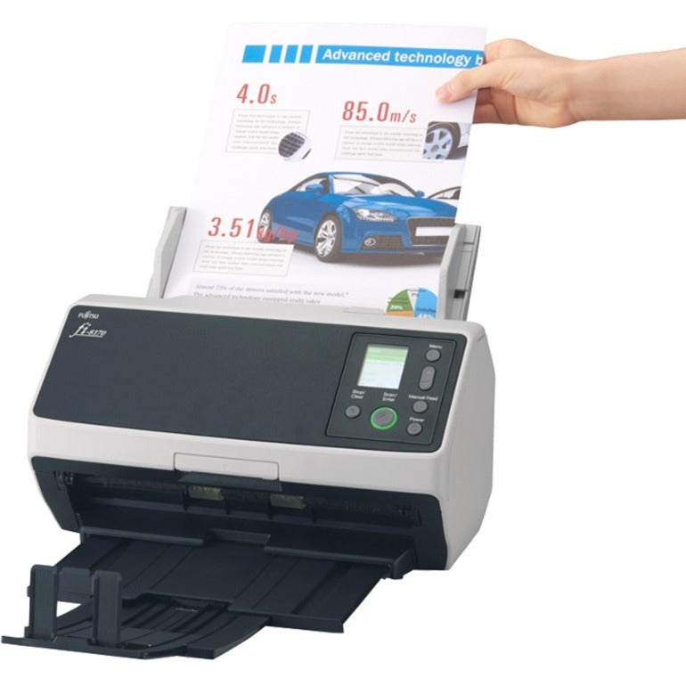 Fujitsu CG01000-303001 fi-8170 Dokumentskanner med PaperStream Capture Pro Workgroup Software Licens Farve Dupleks Scanning 600 dpi