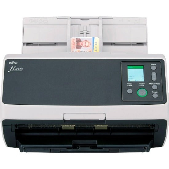 Fujitsu CG01000-303001 fi-8170 Dokumentskanner med PaperStream Capture Pro Workgroup Software Licens Farve Dupleks Scanning 600 dpi