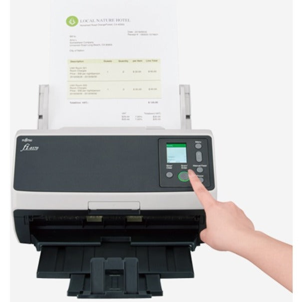 Fujitsu CG01000-303001 fi-8170 Dokumentskanner med PaperStream Capture Pro Workgroup Software Licens Farve Dupleks Scanning 600 dpi