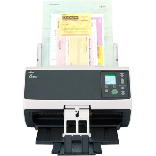 Fujitsu CG01000-303101 fi-8170 Document Scanner with 3 Additional Years of Advance Exchange Service, Color, Duplex Scanning, 600 dpi