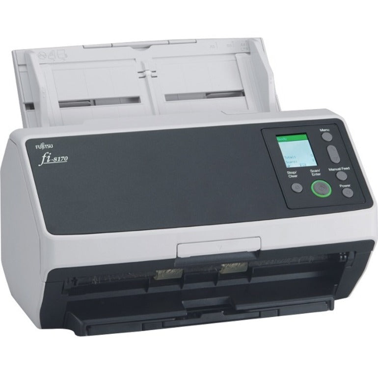 Fujitsu CG01000-303101 fi-8170 Document Scanner with 3 Additional Years of Advance Exchange Service, Color, Duplex Scanning, 600 dpi