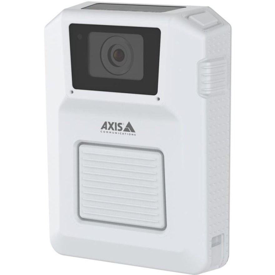 محور 02259-001 كاميرا جسمية  W101، عالية الدقة الكاملة، بيضاء، متوافقة مع قواعد التوفيق للمنتجات الأمريكية AXIS