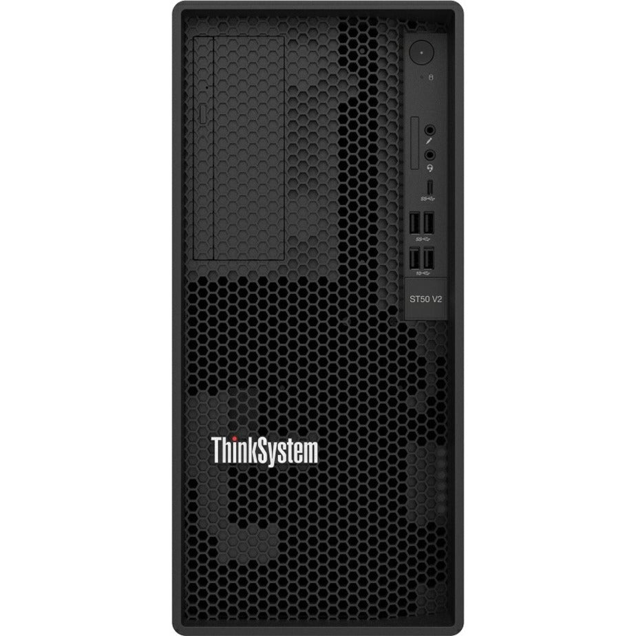 Lenovo 7D8JA010NA ThinkSystem ST50 V2 Server, Xeon E-2356G, 16GB RAM, No Hard Drive, 3 Year Warranty