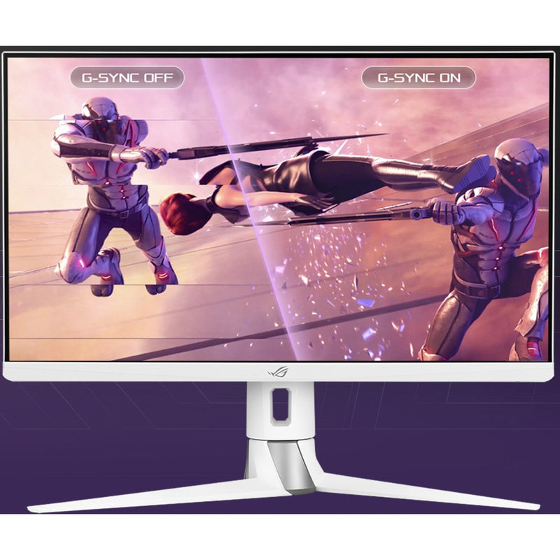 G-SYNC technology demonstration on ROG Strix monitor