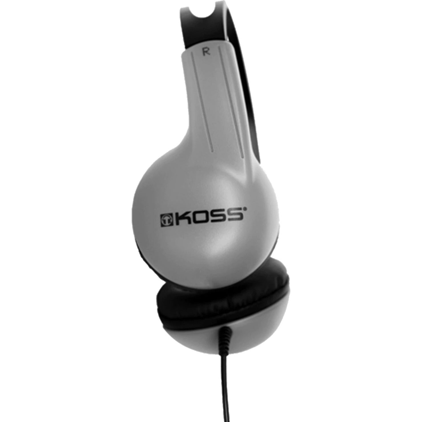 Side profile of Koss UR10 headphone showing driver housing and branding-alternate-image3