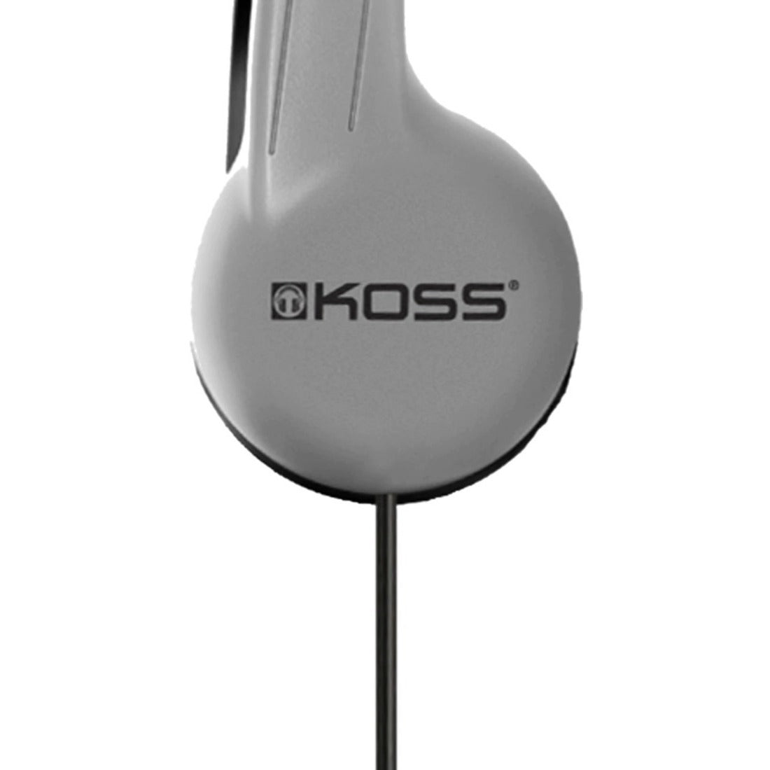 Detailed view of Koss UR10 headphone branding and construction-alternate-image5