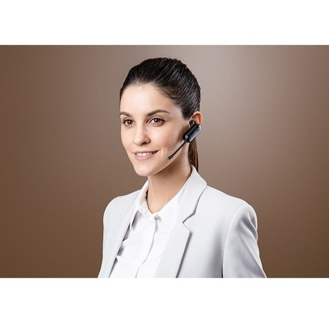 Professional wearing the Yealink WH67 wireless headset-alternate-image5