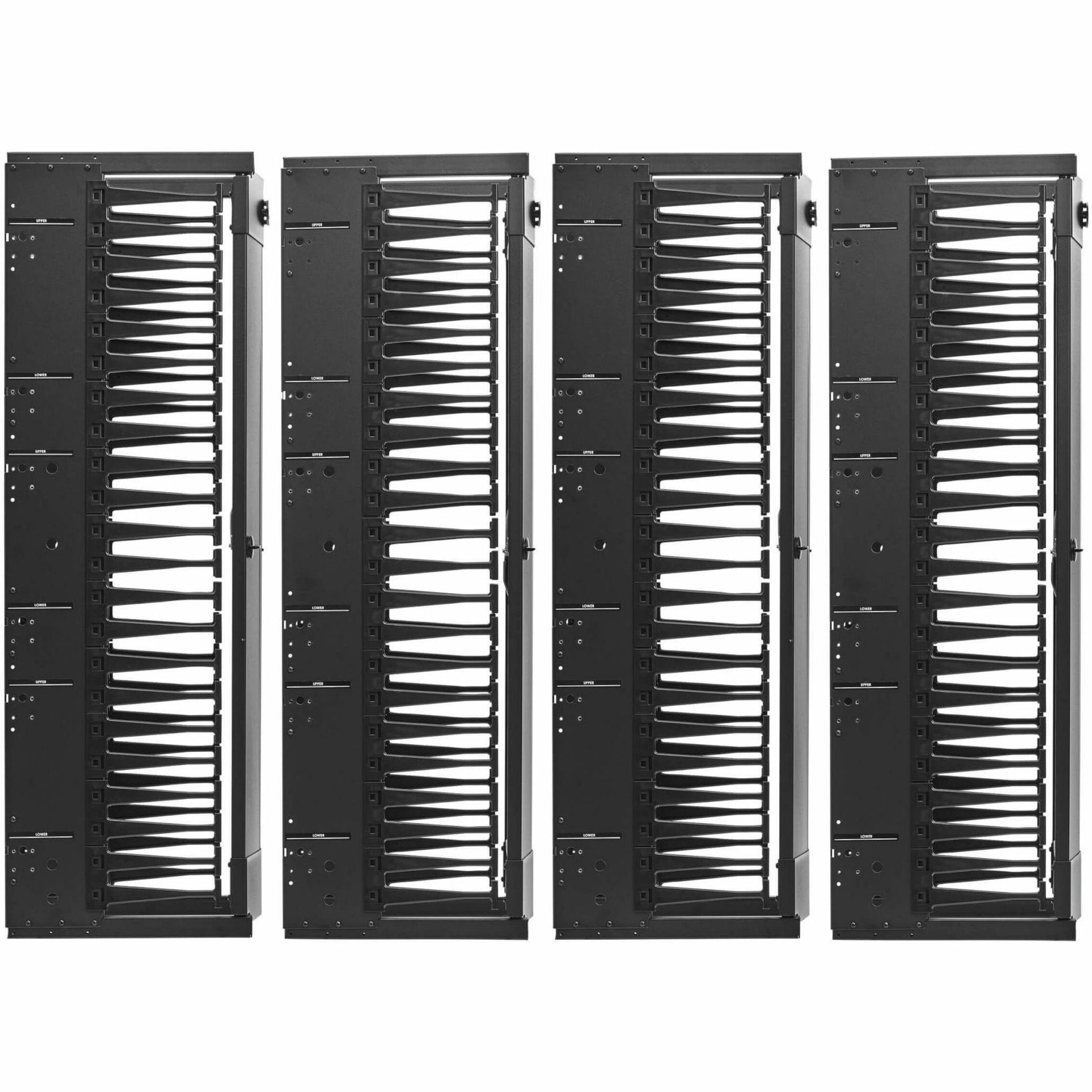 Full height view of vertical cable management system-alternate-image9