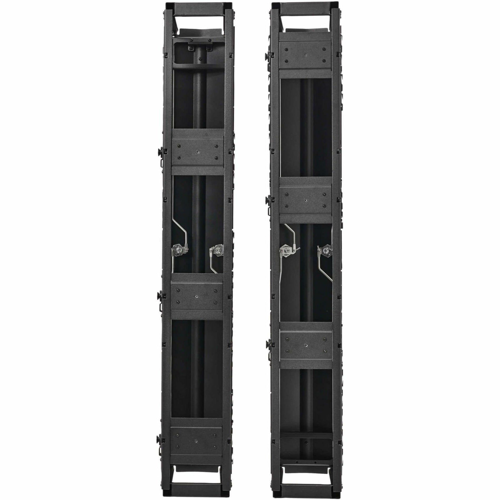 Tripp Lite SRCABLEVRT6HD Cable Organizer - Finger Duct, Double Sided, Black