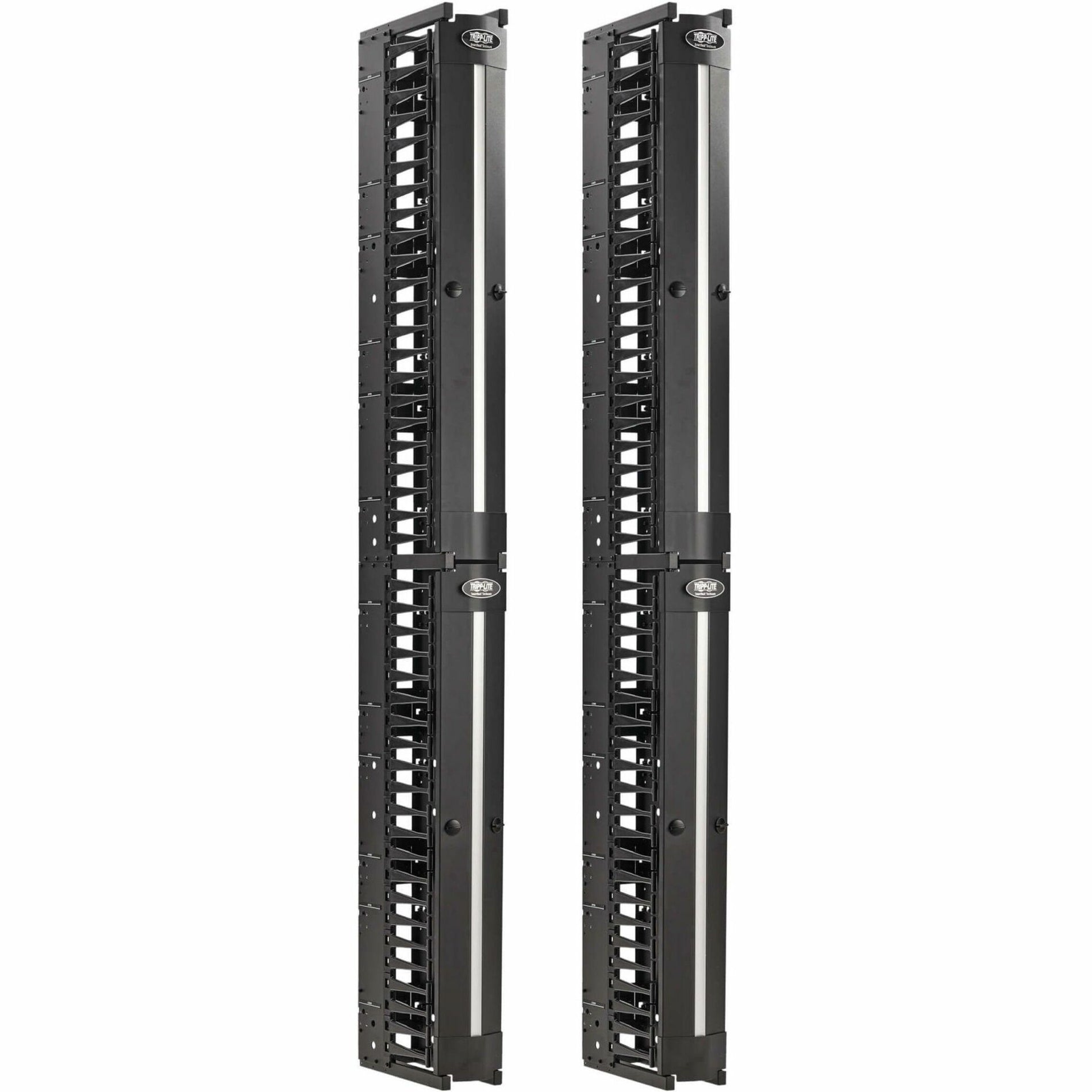 Tripp Lite SRCABLEVRT6HD2 Organisateur de câbles - Doigt Duct Double Face Noir