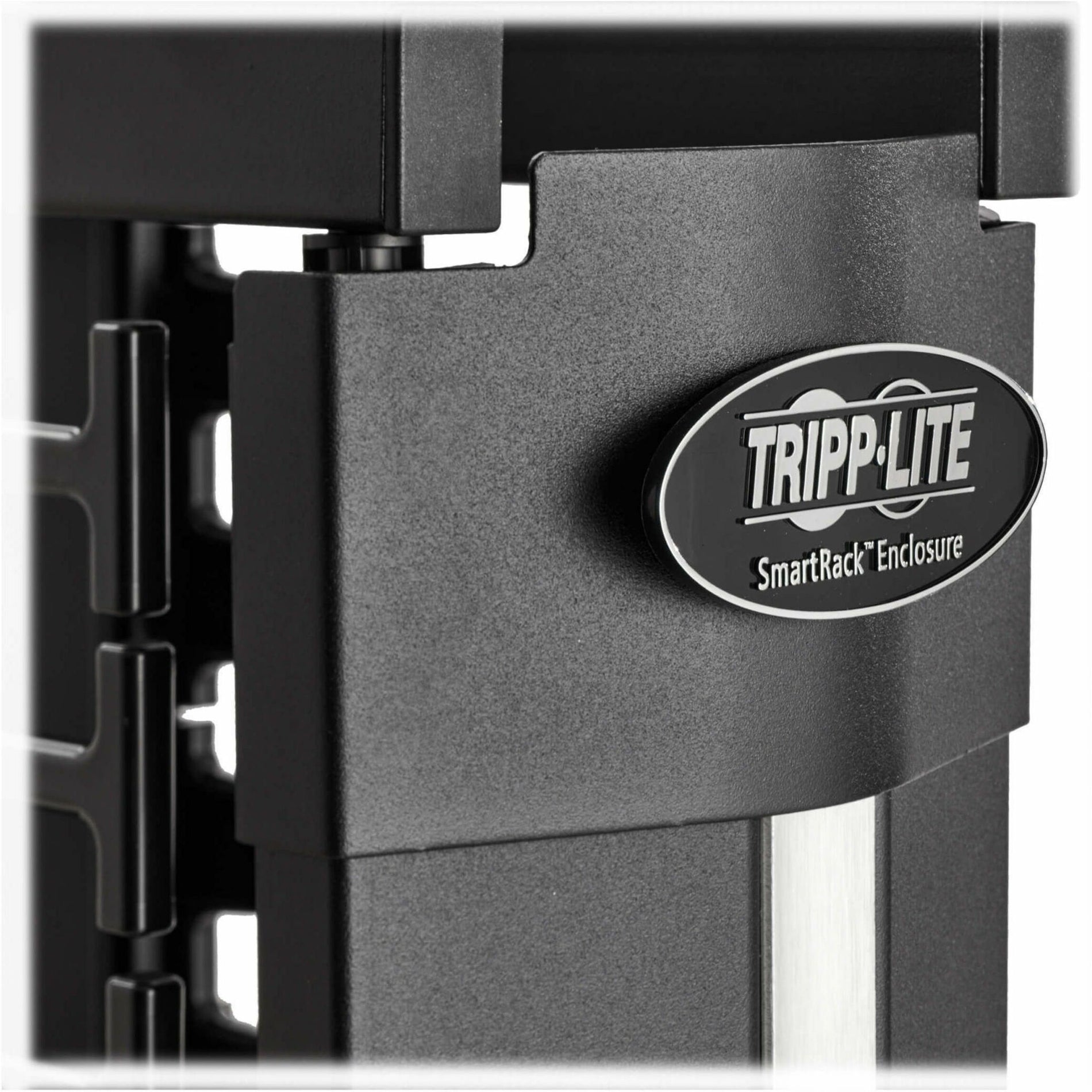 Close-up of Tripp Lite SmartRack branding and product identification-alternate-image15