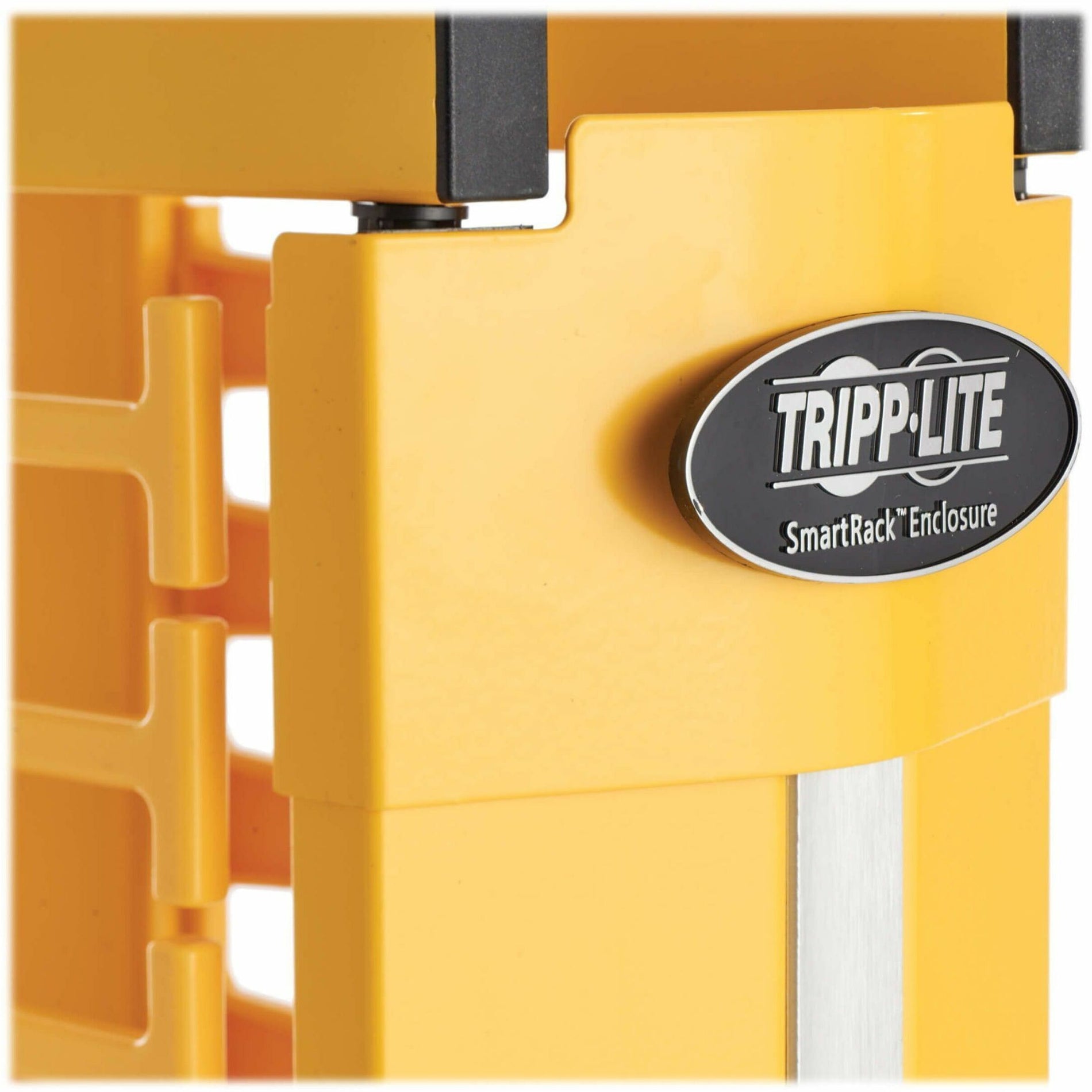 Tripp Lite SRCABLEVRT6HDFC Organizador de Cables - Canal de Dedo Amarillo - Maneja Cables Fácil y Eficazmente