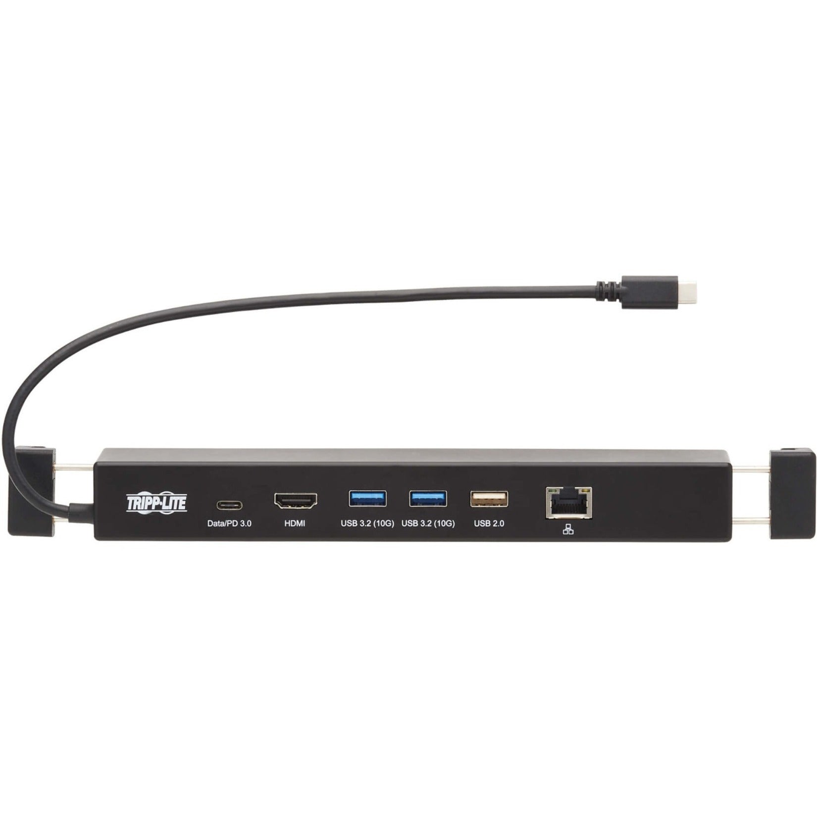 Tripp Lite U442-DOCK14-MS ドッキングステーション for Microsoft Surface、4K HDMI、USB 3.2 Gen 2、USB-A Hub、GbE、100W PD 充電、ブラック ブランド名：トリップライト