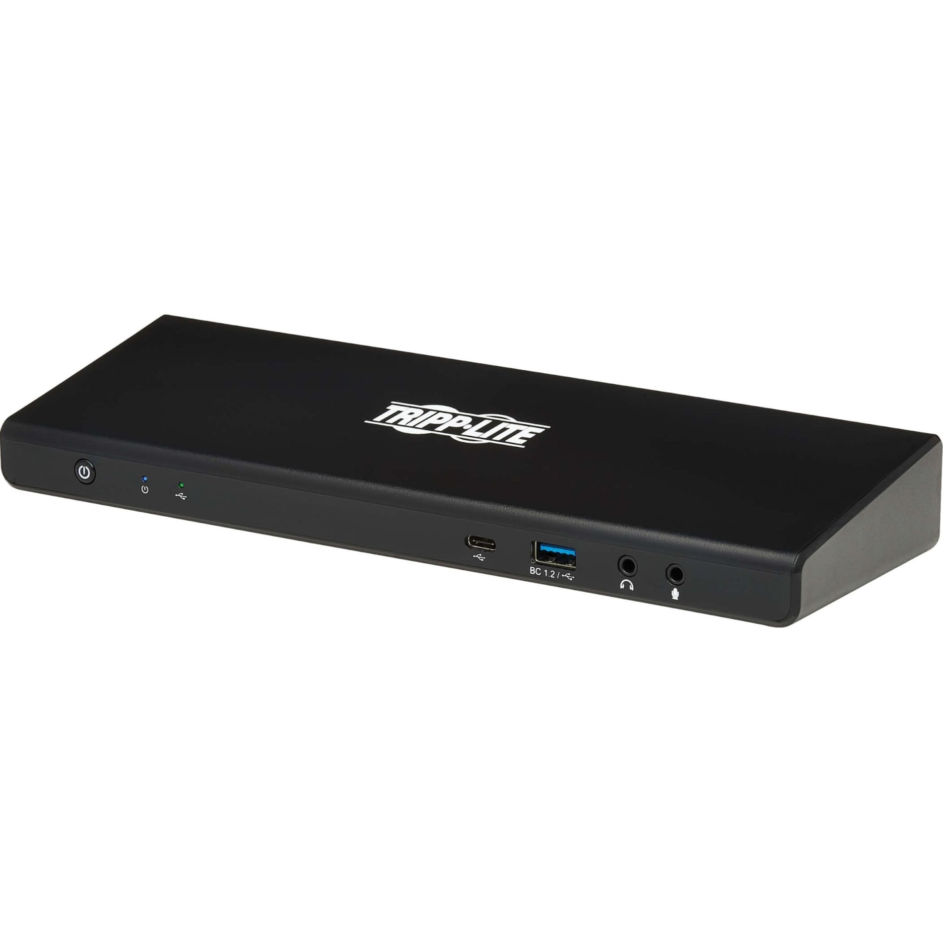 Tripp Lite U442-DOCK21BINT Docking Station, Dual Display - 5K 60 Hz DP, 4K 60 Hz HDMI, USB 3.2 Gen 1, USB-A/C Hub, GbE, 85W PD Charging