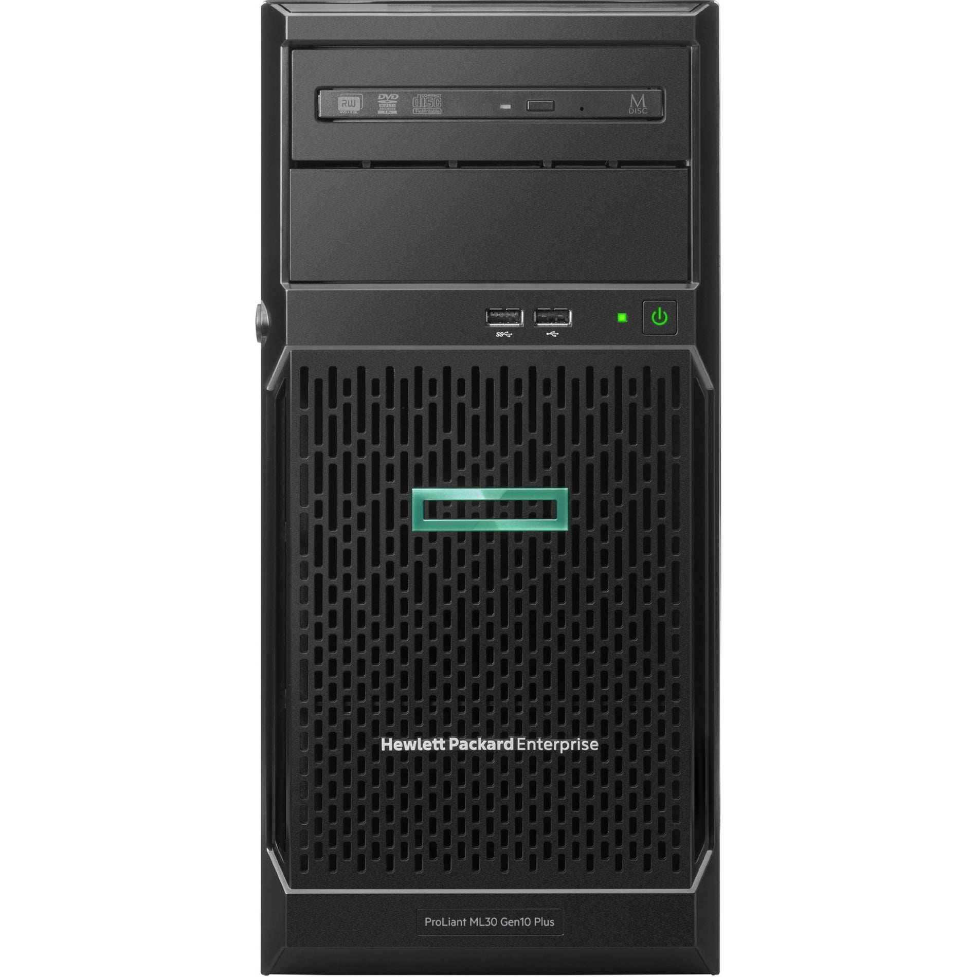 HPE P44720-001 ProLiant ML30 G10 Plus 4U Tower Server, Intel Xeon E-2314 2.80 GHz, 16 GB RAM