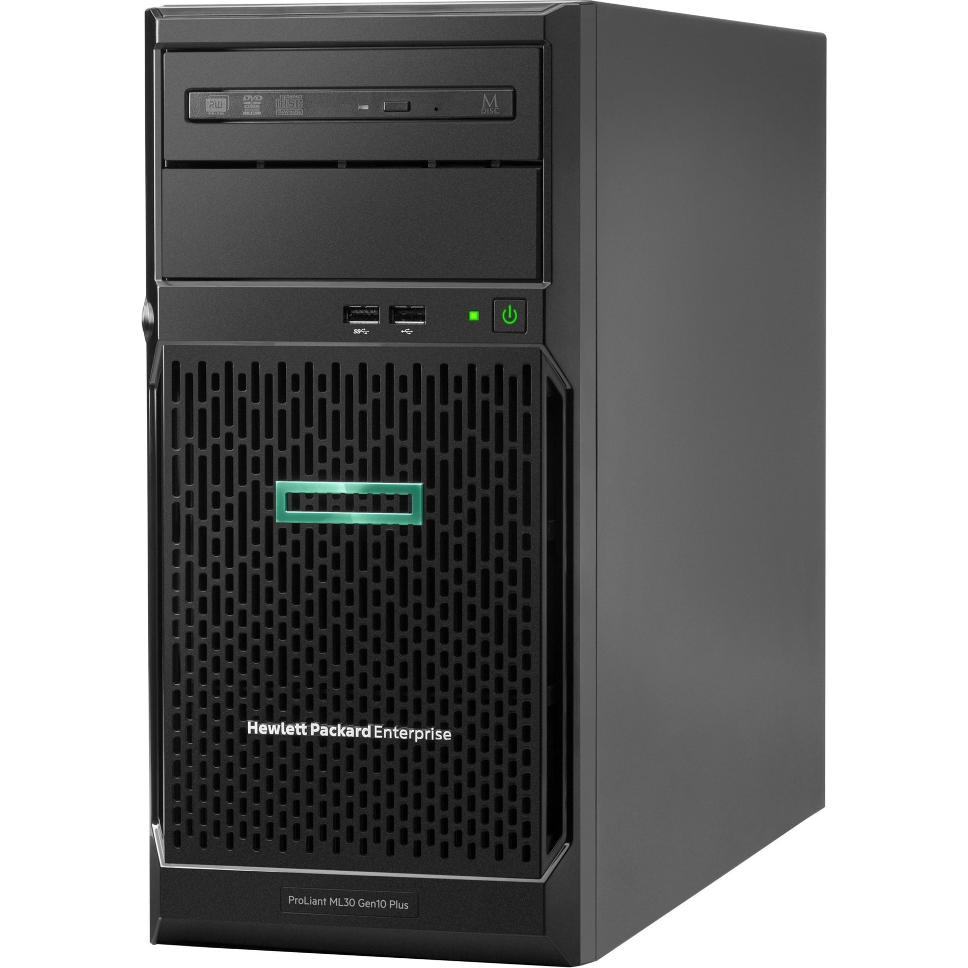 HPE P44720-001 ProLiant ML30 G10 Plus 4U Tower Server Intel Xeon E-2314 2.80 GHz 16 GB RAM