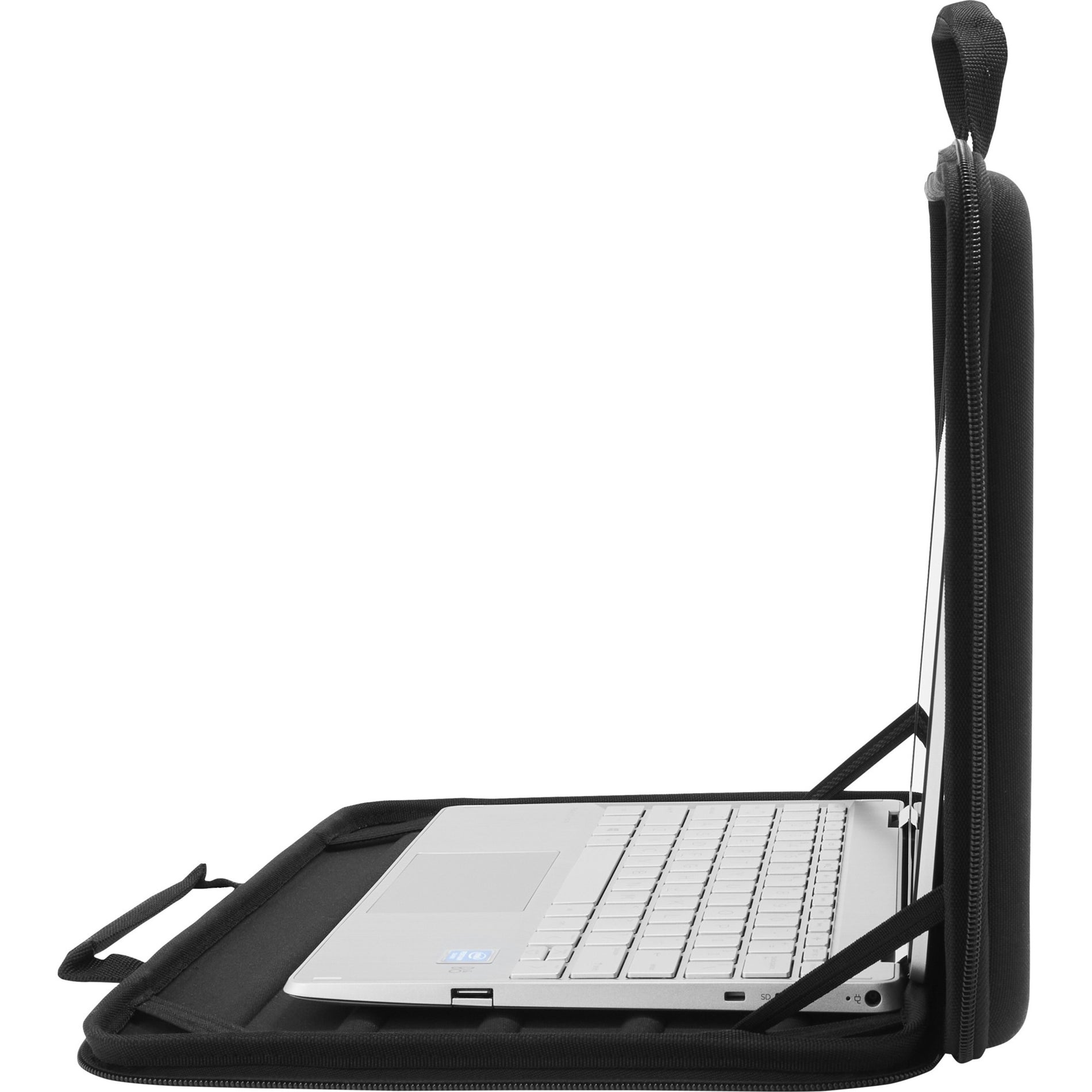 Side view of HP laptop case showing adjustable viewing position-alternate-image7