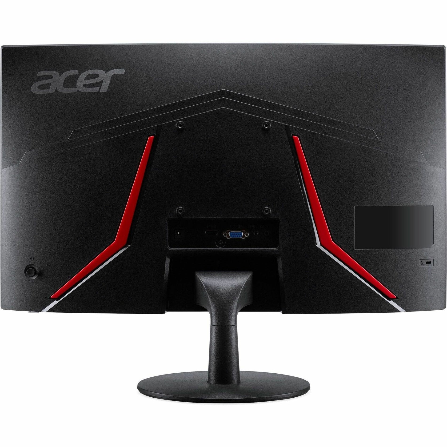 Acer UM.UE0AA.S01 Nitro ED240Q S Widescreen Gaming LCD Monitor, 23.6", 165Hz, FreeSync Premium