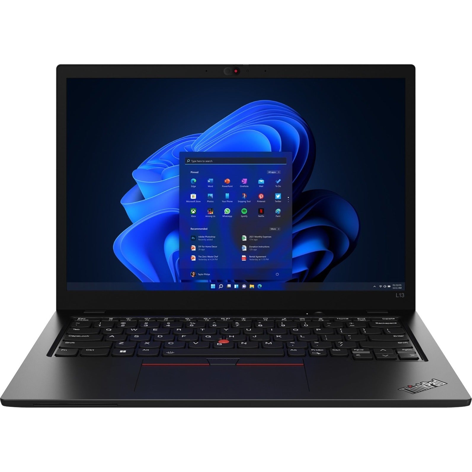 Lenovo 21B9000XUS ThinkPad L13 Clam AMD G3 Notebook, Ryzen 5 PRO, 8GB RAM, 256GB SSD, Windows 11 Pro