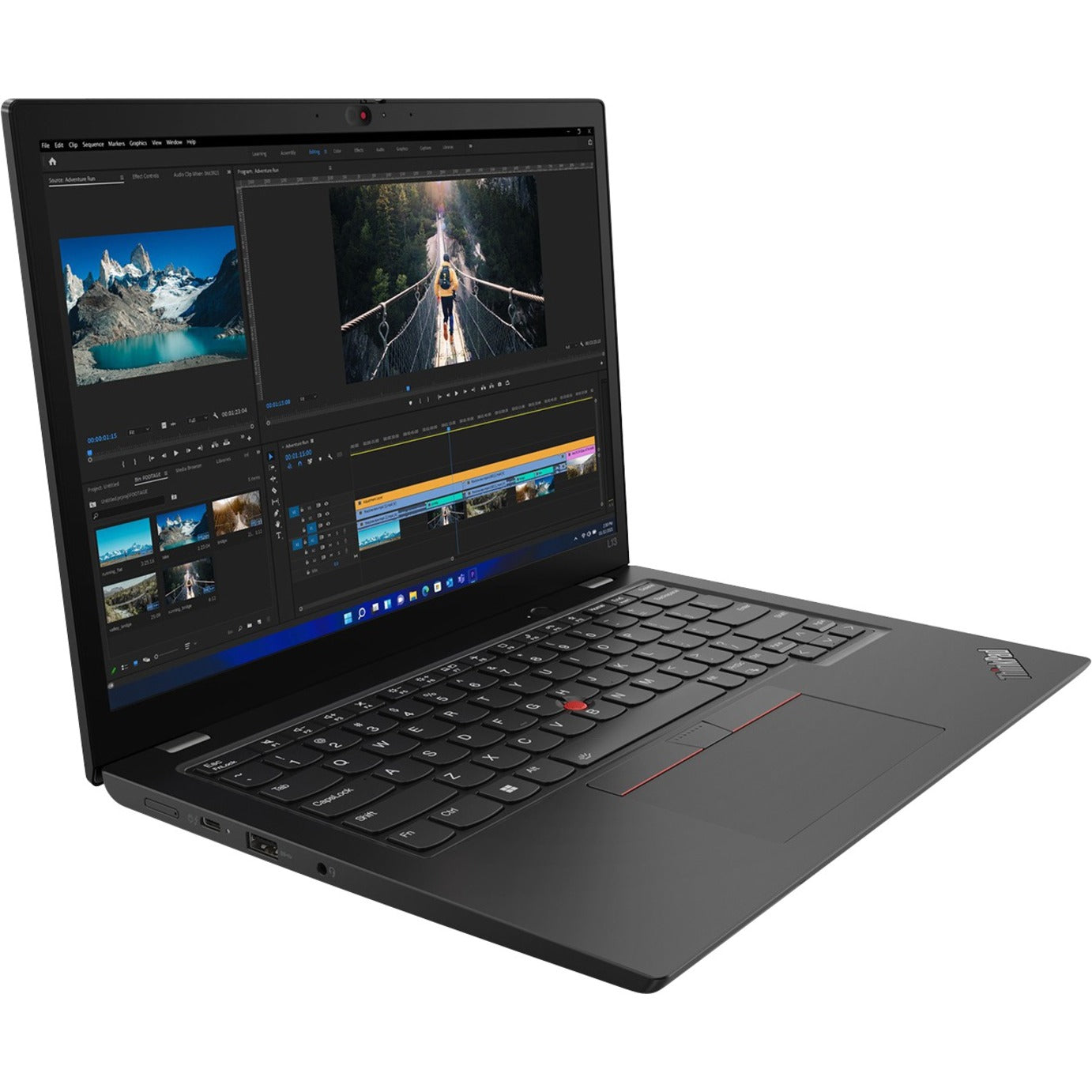 Lenovo 21B9000XUS ThinkPad L13 Clam AMD G3 Notebook, Ryzen 5 PRO, 8GB RAM, 256GB SSD, Windows 11 Pro