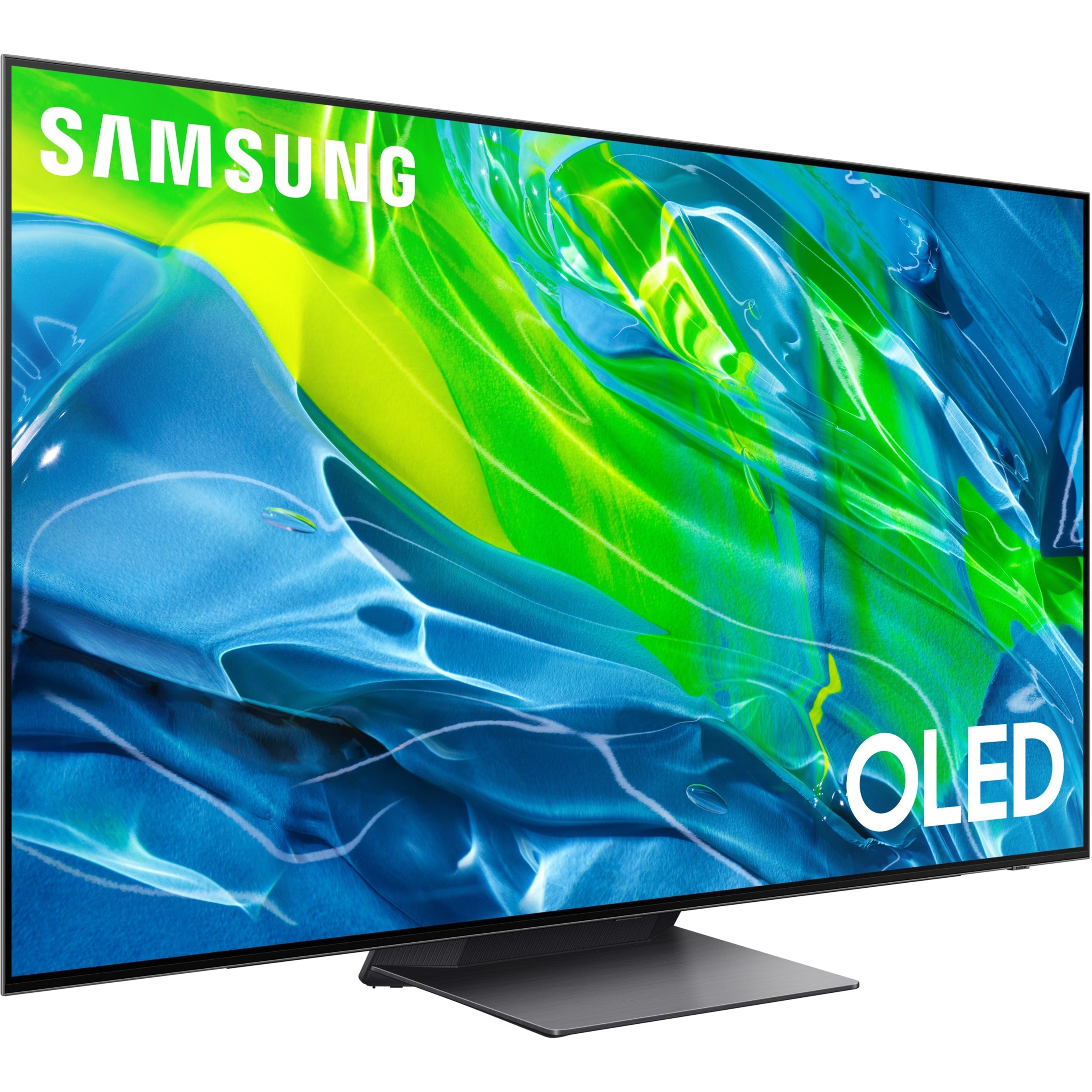 Samsung QN65S95BAFXZA 65 Class S95B OLED 4K Smart TV (2022), 120Hz, 4 HDMI Ports, Color Volume 100%, Neo Quantum Processor 4K with AI Upscaling, Object Tracking Sound, Ambient Mode +, SolarCell Remote