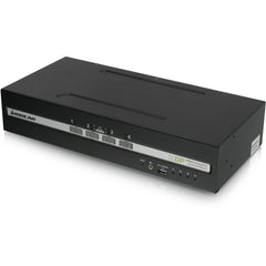 IOGEAR GCS1424TAA4C 4-Port Dual View DisplayPort Sikker KVM Skifte m/Audio og CAC Support Høj Opløsning og Sikker Kontrol